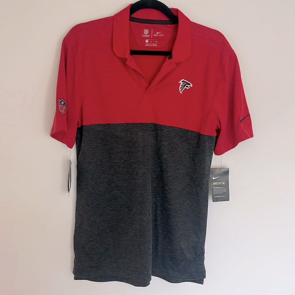 New Men's Atlanta Falcons Polo Size Small